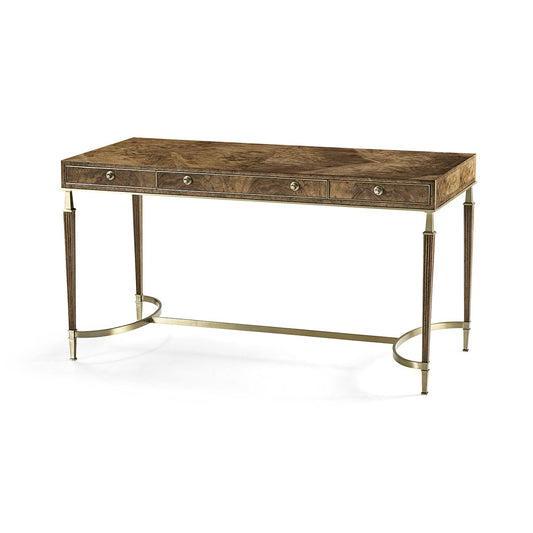 European Mid Century Walnut Desk