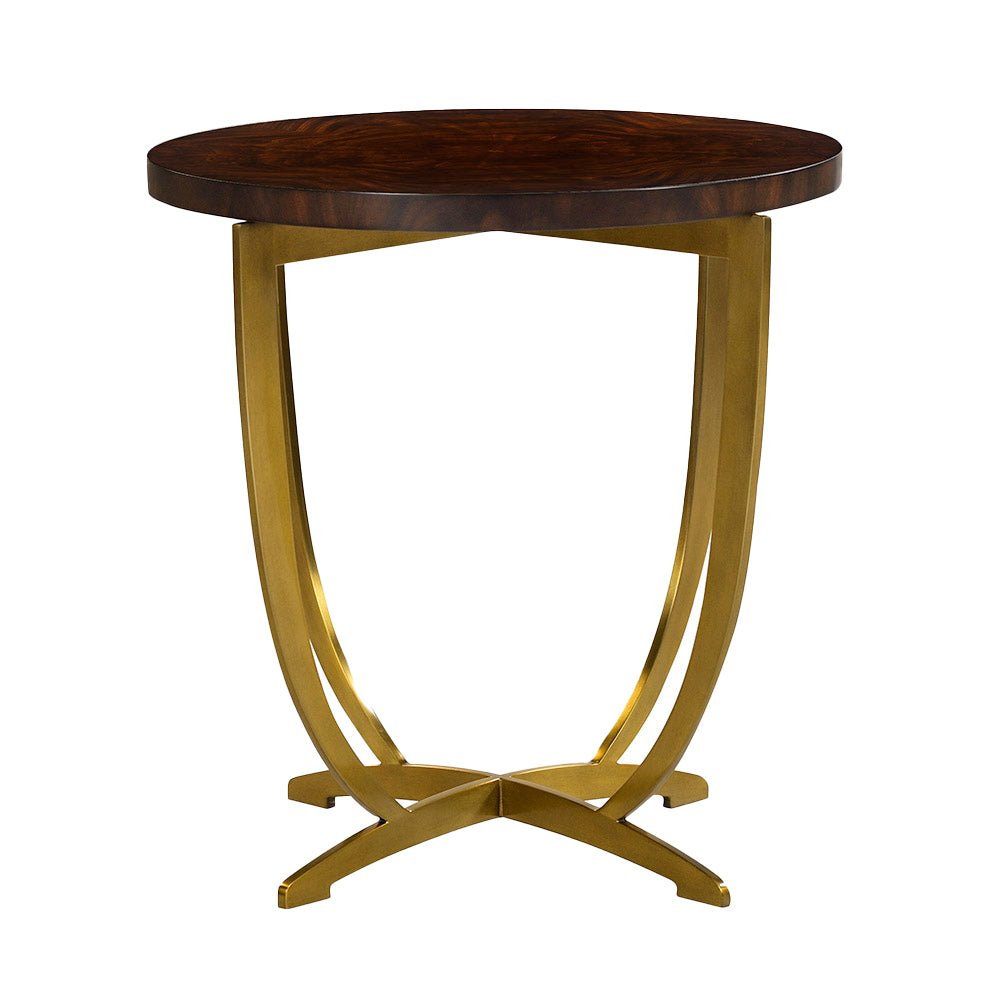 Table d'appoint ronde Art déco française