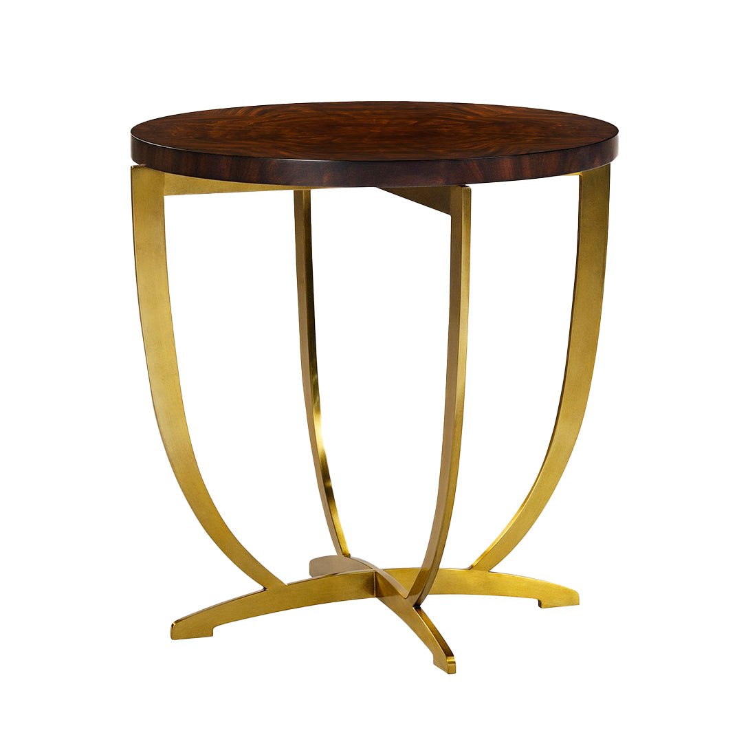 Table d'appoint ronde Art déco française