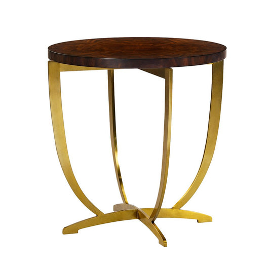 Table d'appoint ronde Art déco française