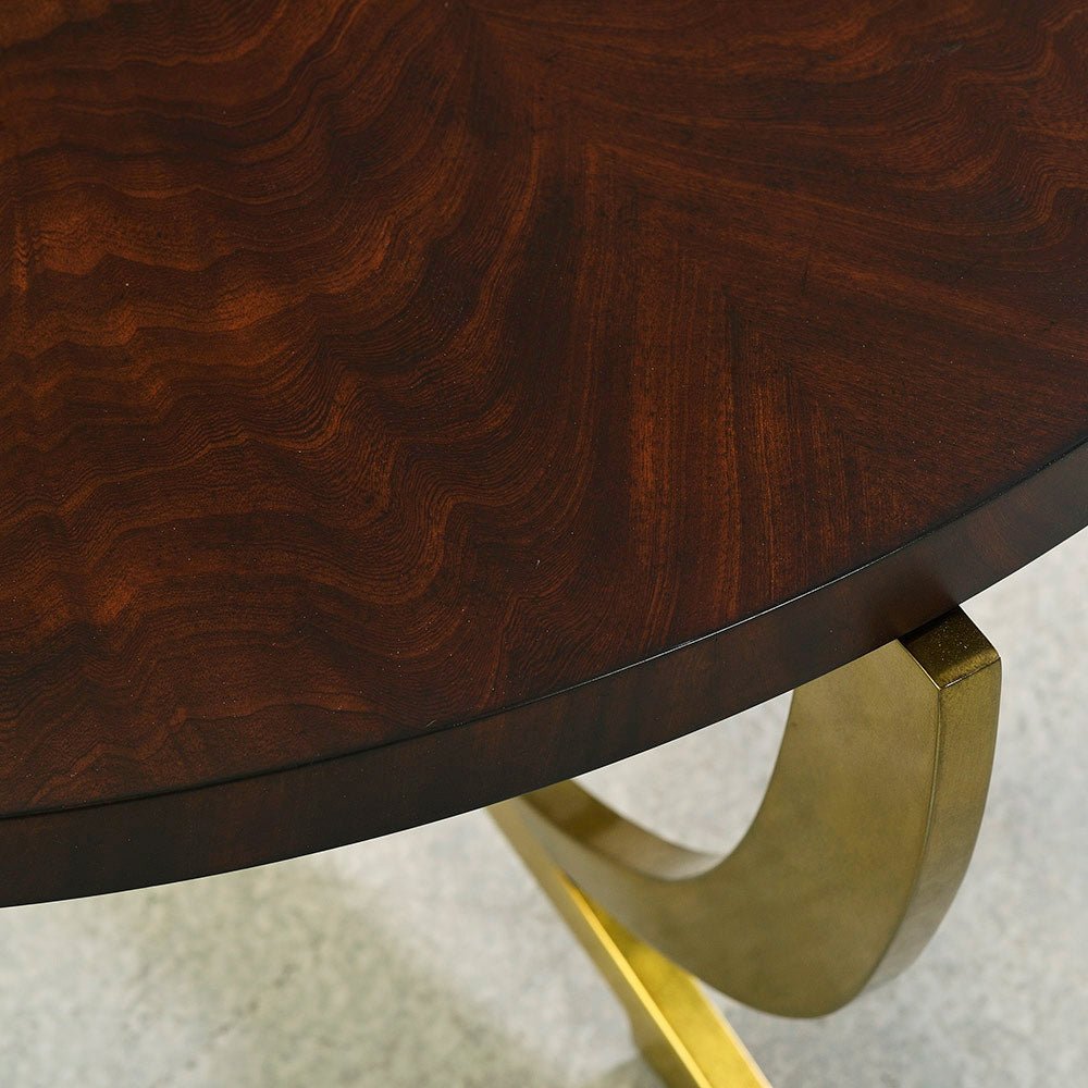 Table d'appoint ronde Art déco française