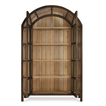 Vitrine de style campagnard français 