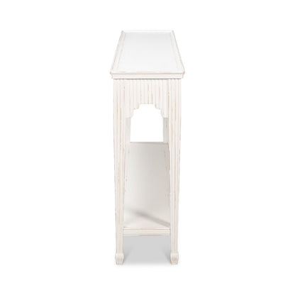 Console peinte de style campagnard français