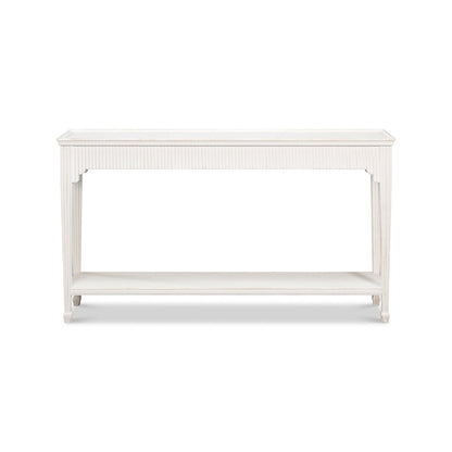 Console peinte de style campagnard français