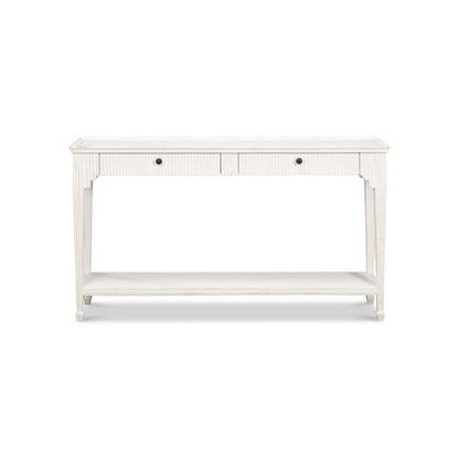 Console peinte de style campagnard français