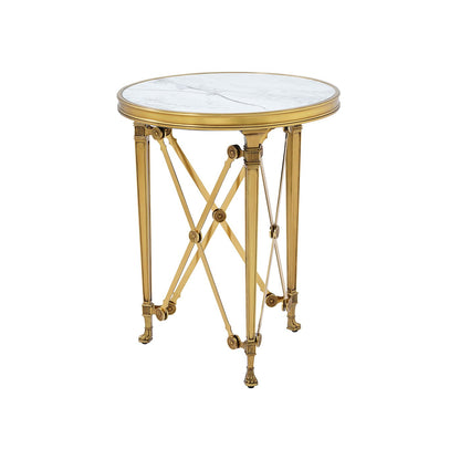 Table d'appoint ronde de style Empire français
