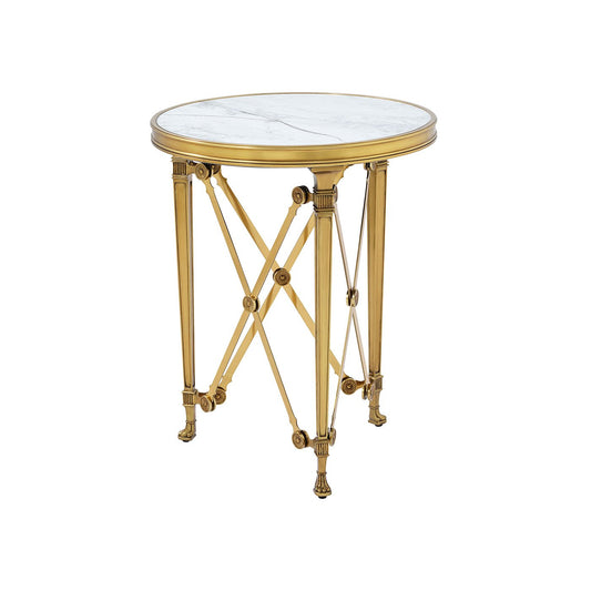 Table d'appoint ronde de style Empire français