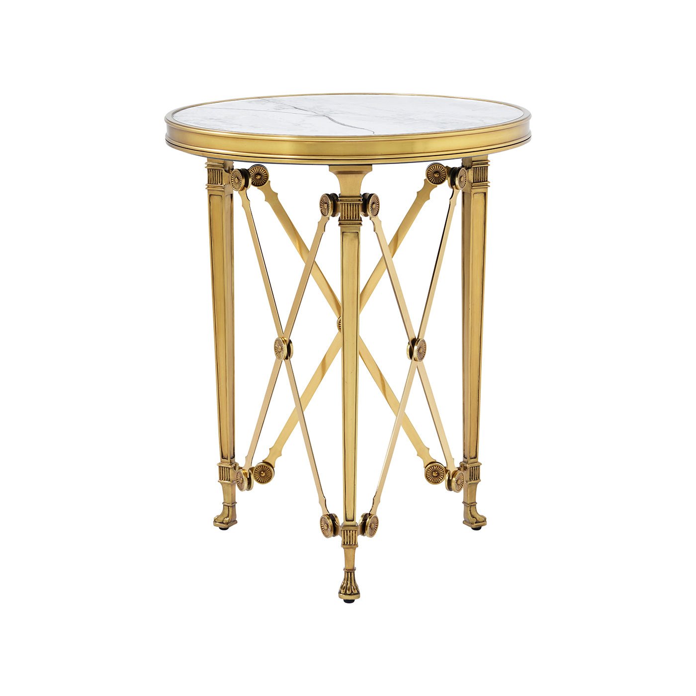 Table d'appoint ronde de style Empire français