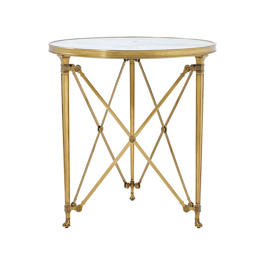 Table d'appoint ronde de style Empire français