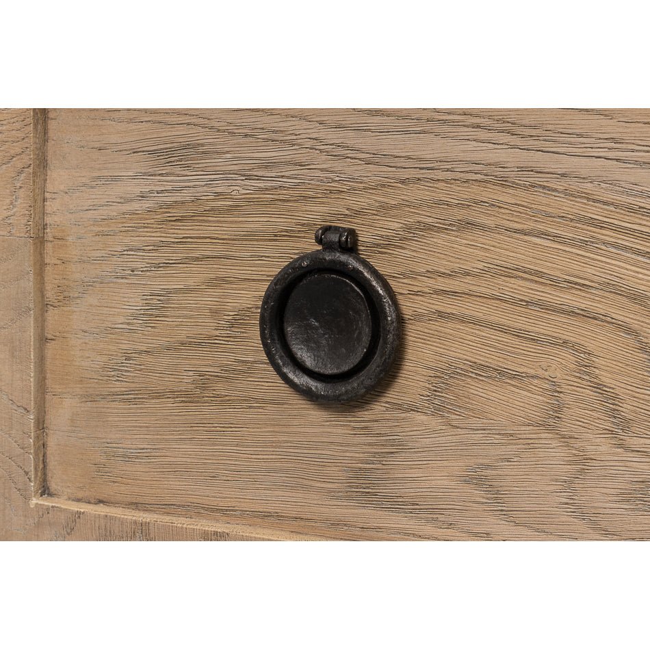 French Light Oak Nightstand