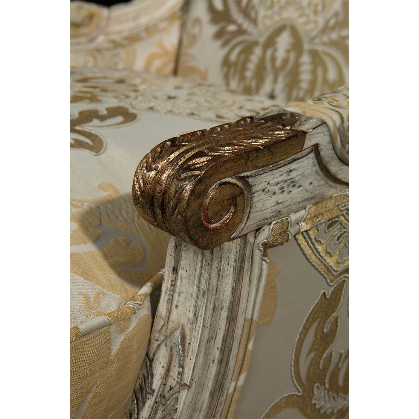 Bergère de style Louis XVI français