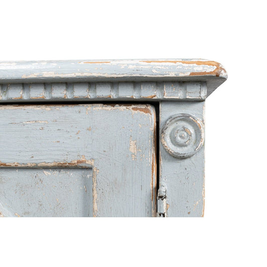 Buffet provincial français peint en bleu