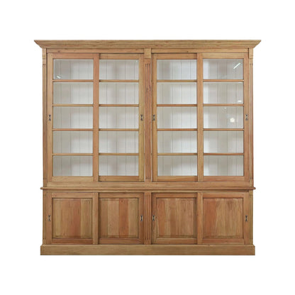 Bibliothèque provinciale française à portes coulissantes
