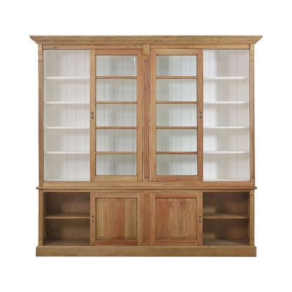Bibliothèque provinciale française à portes coulissantes