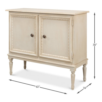 Meuble d'appoint peint de style provincial français
