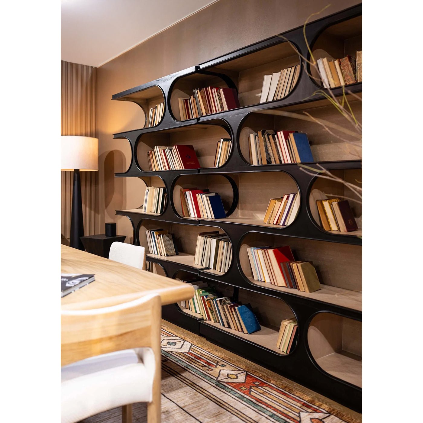 Bibliothèque ouverte géométrique du milieu du siècle