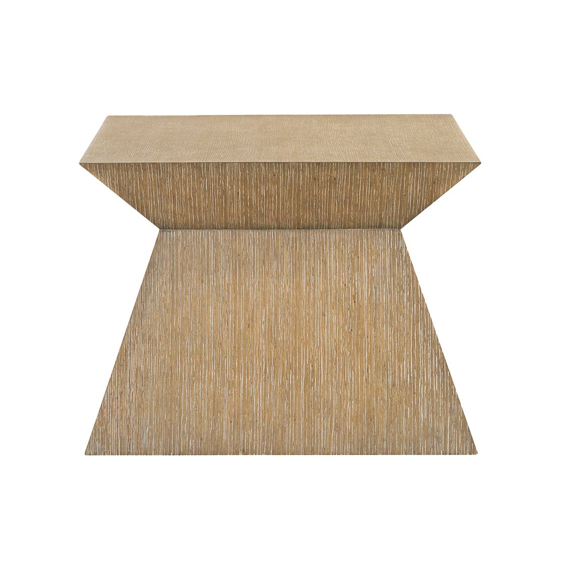 Table basse à piédestal géométrique (ensemble de 2)