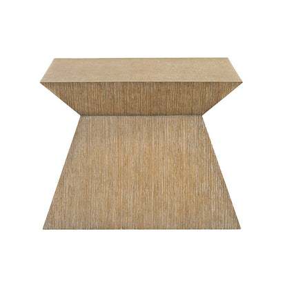 Table basse à piédestal géométrique (ensemble de 2)