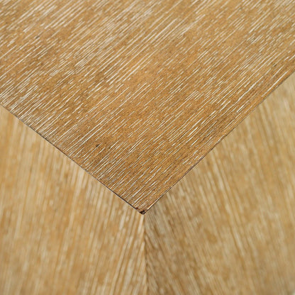 Table basse à piédestal géométrique (ensemble de 2)