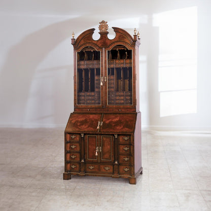 George II Mahogany Secretary Bookcase