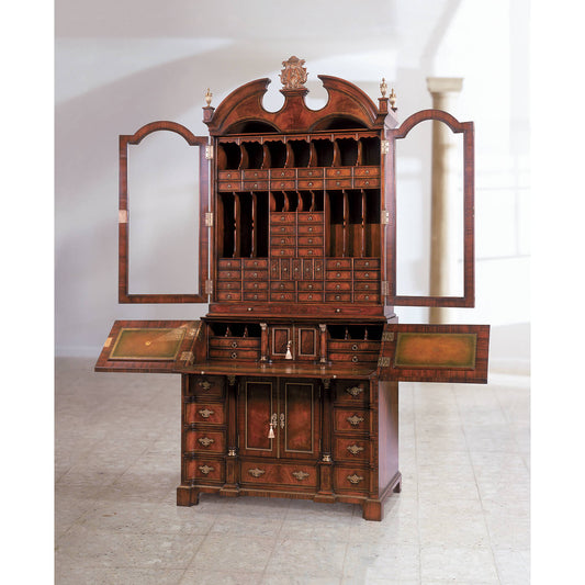 George II Mahogany Secretary Bookcase