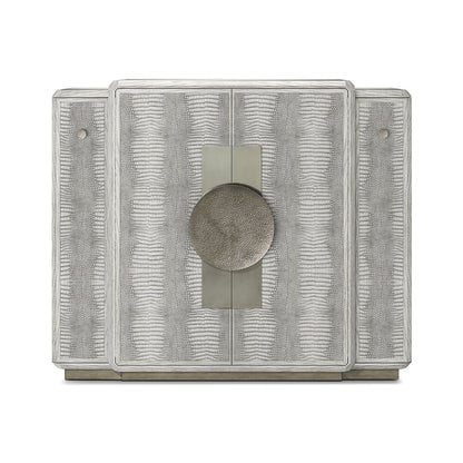 Meuble bar Art déco gris