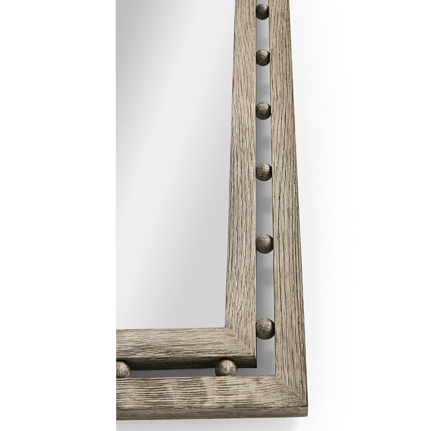 Greyed Oak Mirror