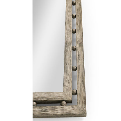 Greyed Oak Mirror
