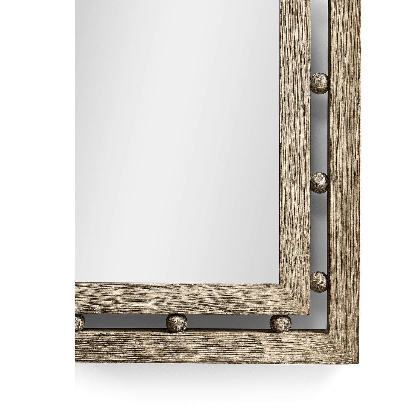Greyed Oak Mirror