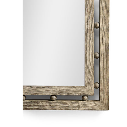 Greyed Oak Mirror