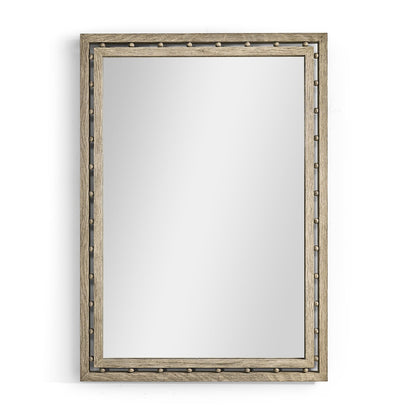 Greyed Oak Mirror