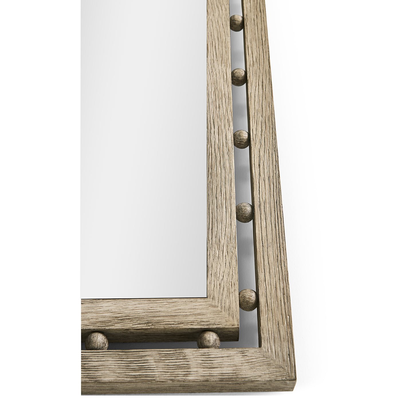 Greyed Oak Mirror