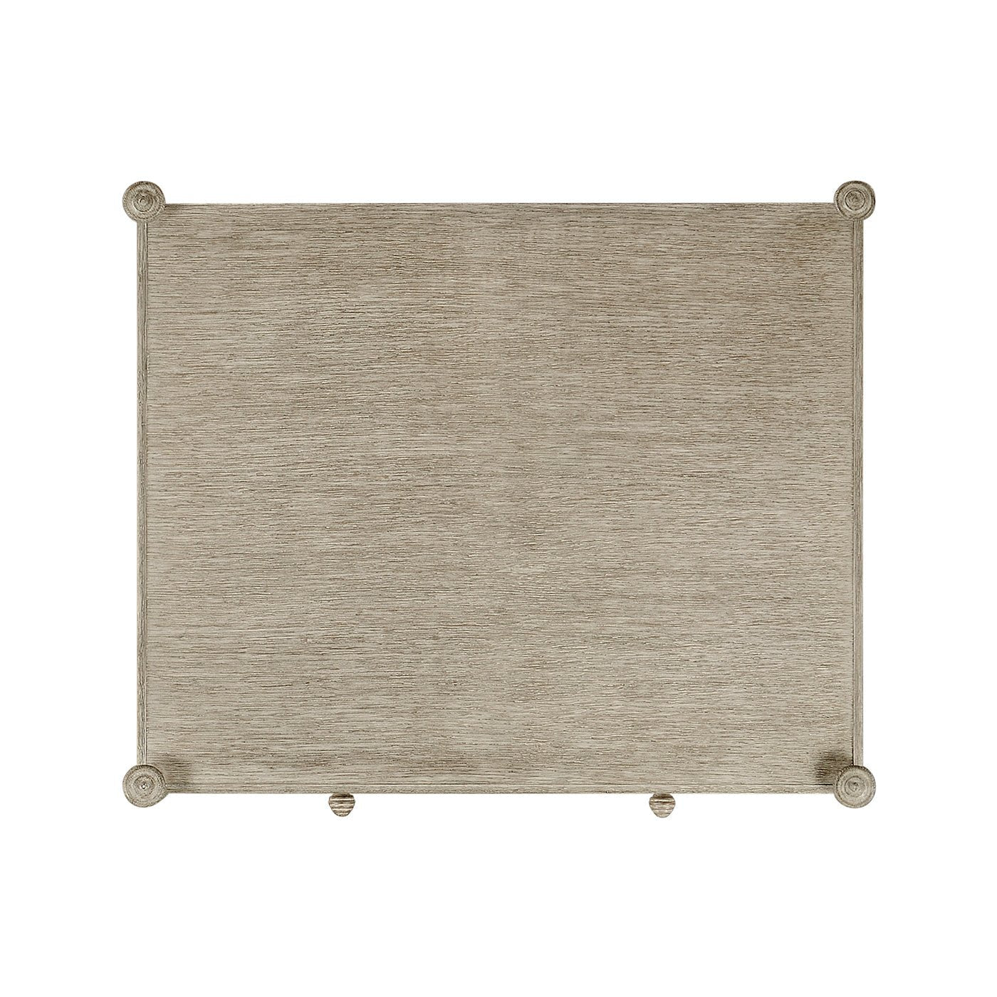 Table de chevet rustique en chêne grisé