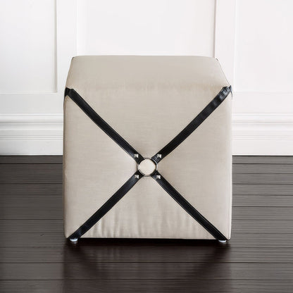 Pouf cube harnais