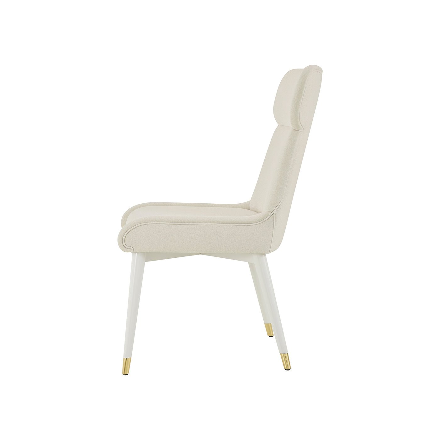 Chaise de salle à manger Haute Hollywood Regency