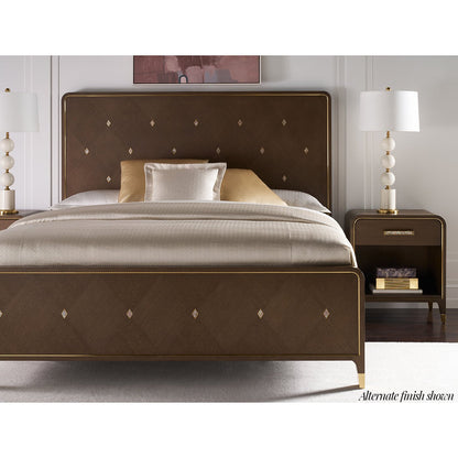 Table de chevet Hollywood Regency - Finition claire