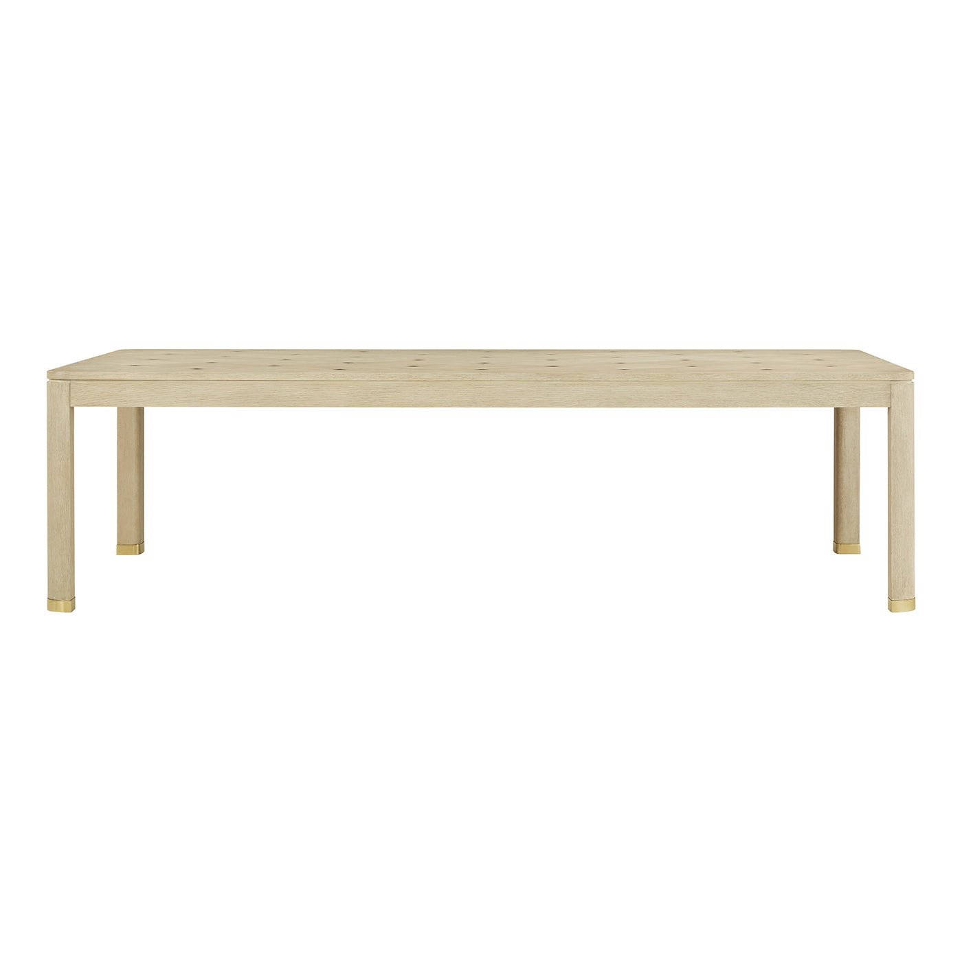 Table à manger Hollywood Regency - Finition claire