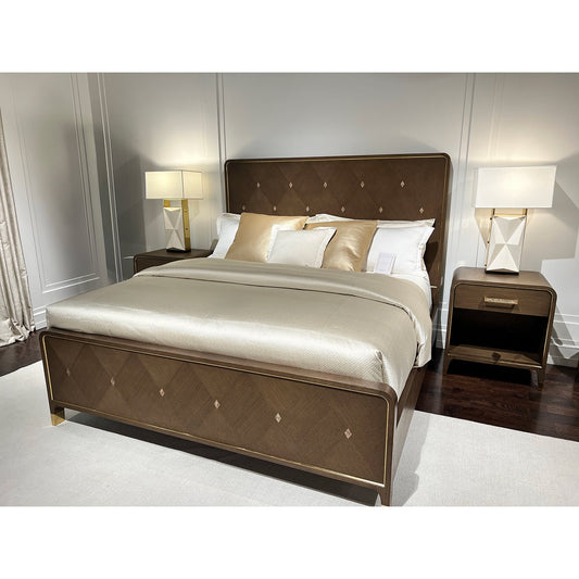 Lit King Size Hollywood Regency