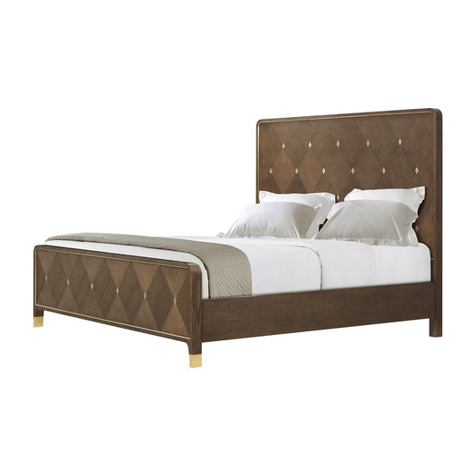 Lit King Size Hollywood Regency