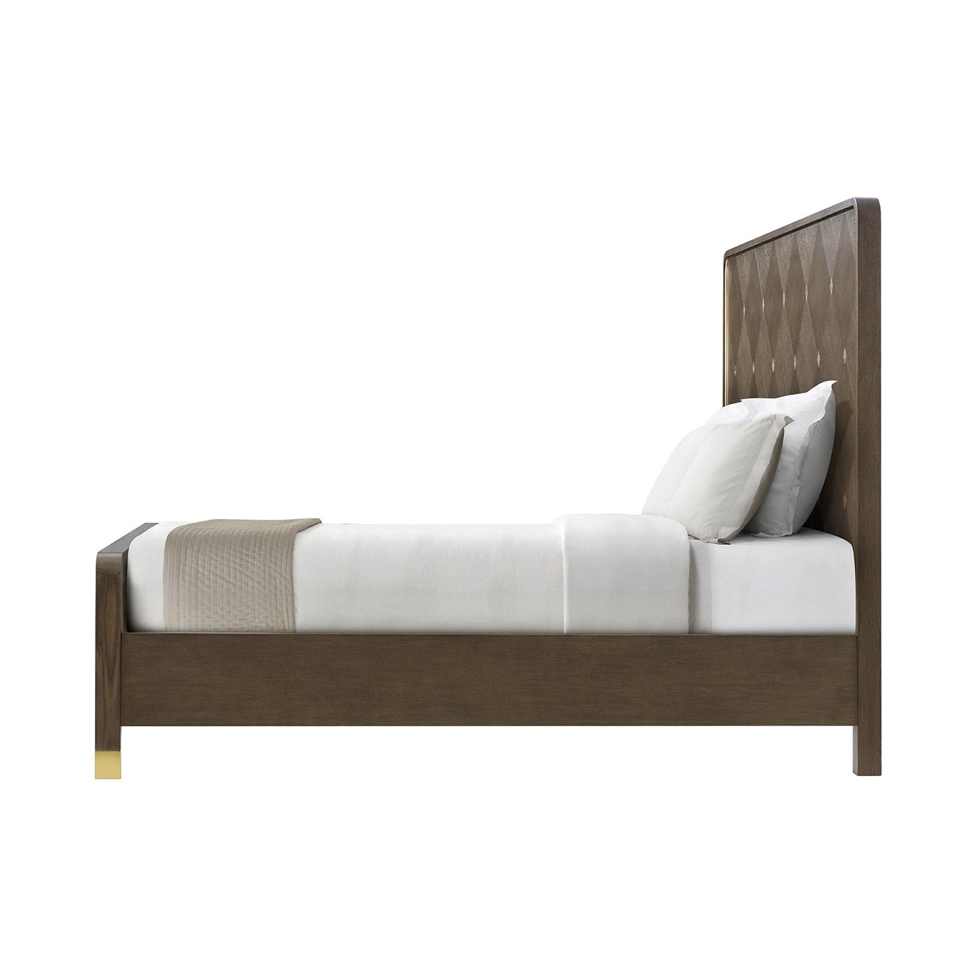 Lit King Size Hollywood Regency