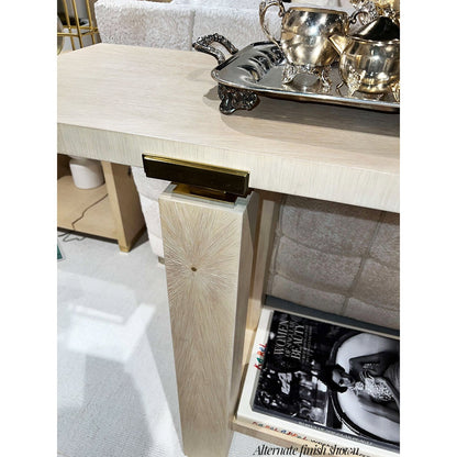 Console minimaliste Hollywood Regency