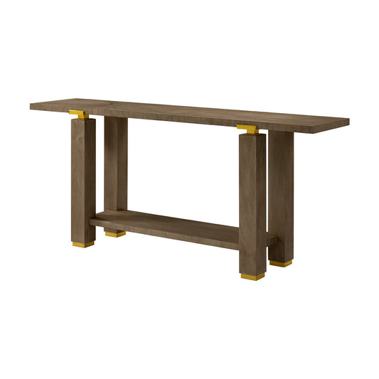Console minimaliste Hollywood Regency