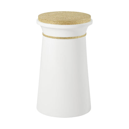 Table d'appoint ronde Hollywood Regency