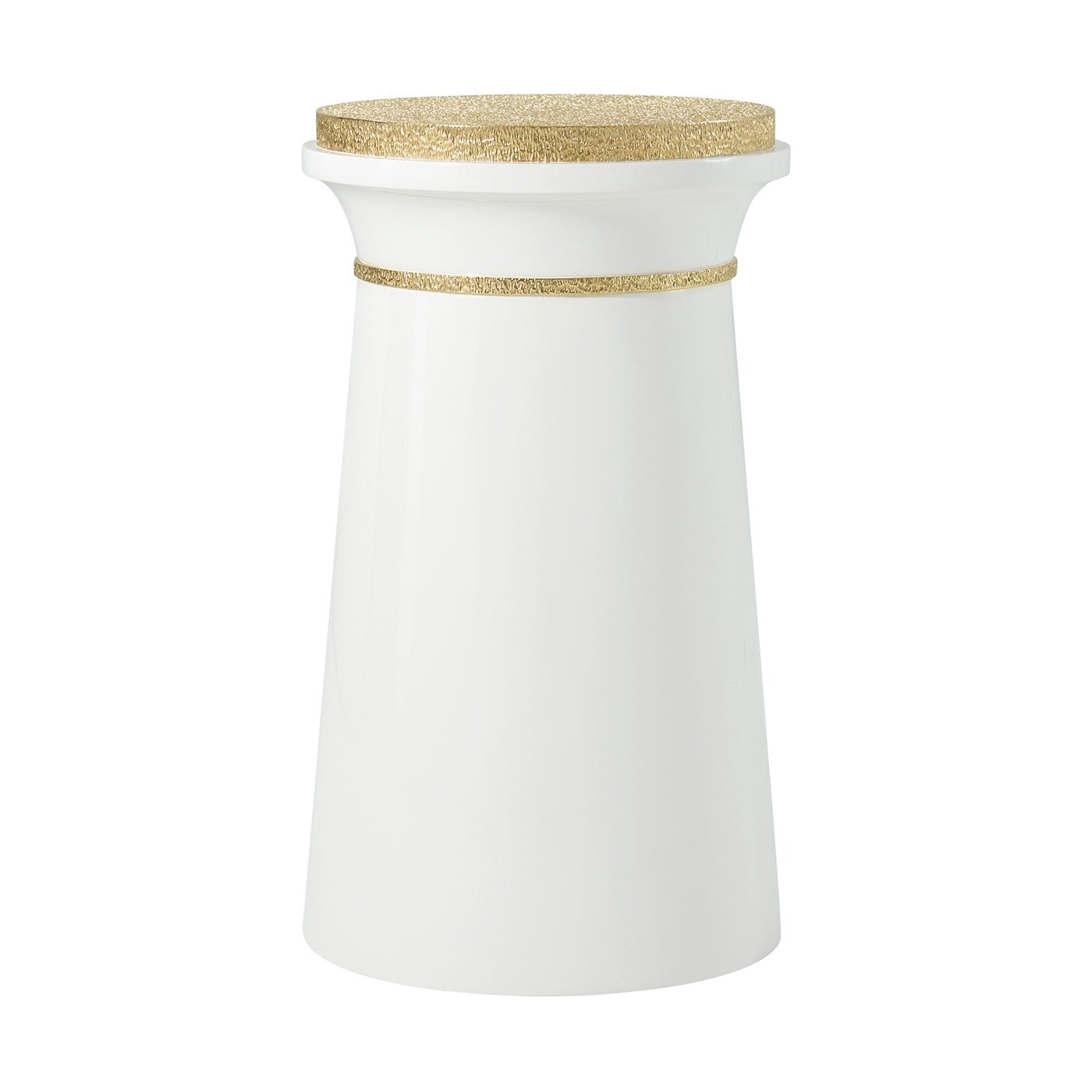 Table d'appoint ronde Hollywood Regency