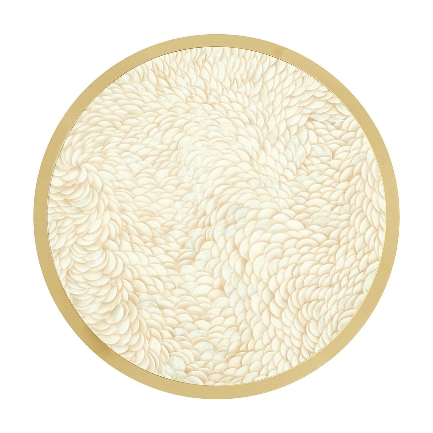 Table d'appoint ronde Hollywood Regency