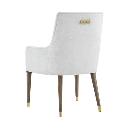 Fauteuil rembourré Hollywood Regency