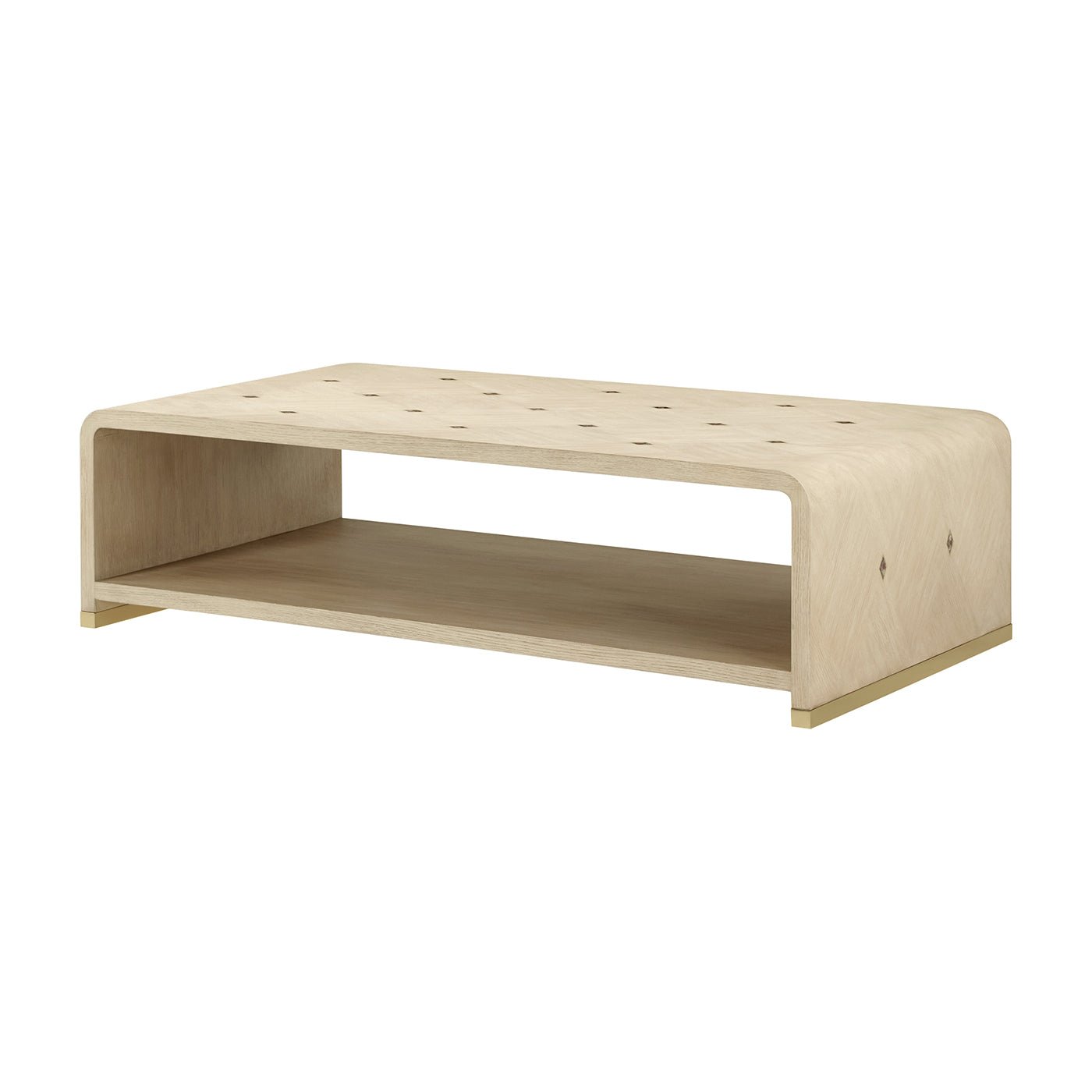 Table basse cascade Hollywood Regency