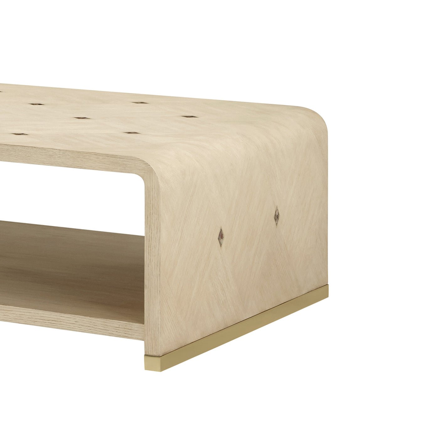 Table basse cascade Hollywood Regency