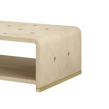 Table basse cascade Hollywood Regency