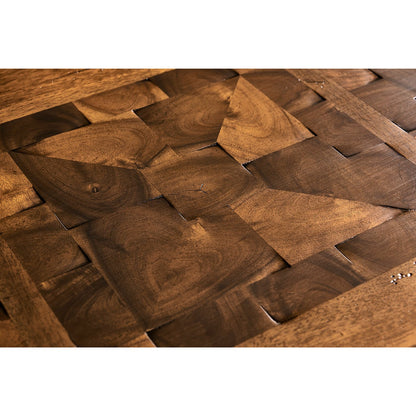 Jacobean Walnut Rectangular Coffee Table